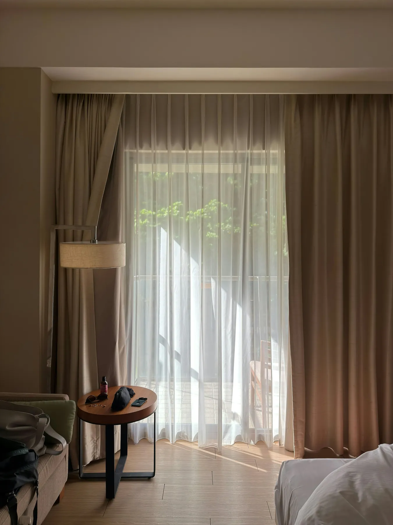 Sheer curtains