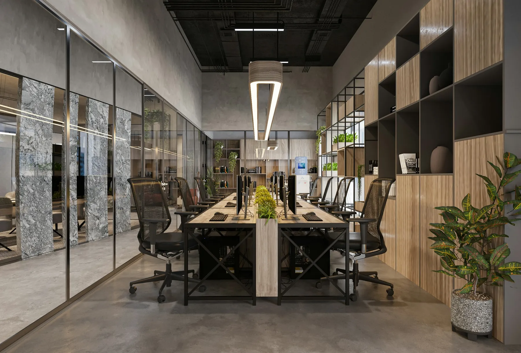 Office Furniture & Workspace Setup