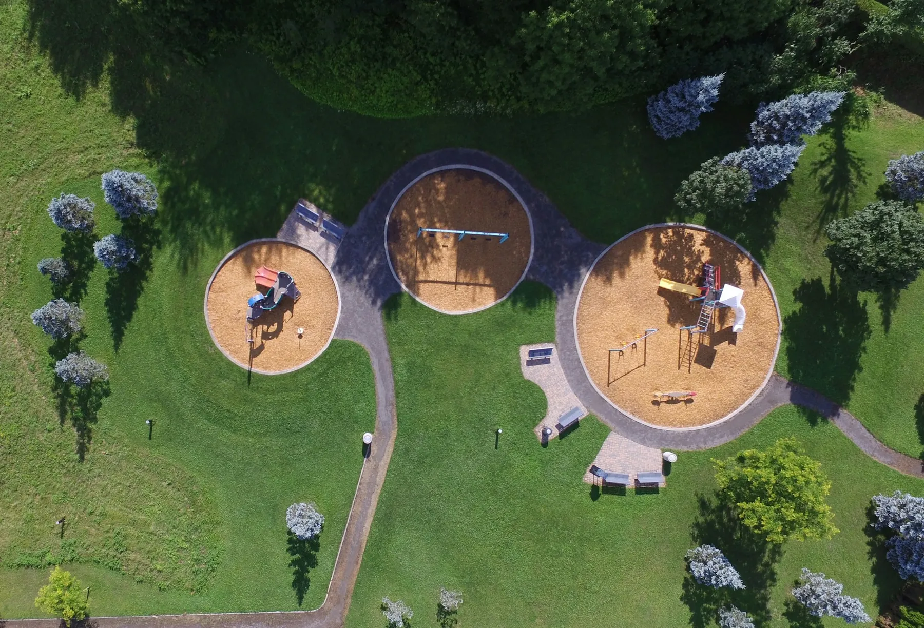 Park play zones