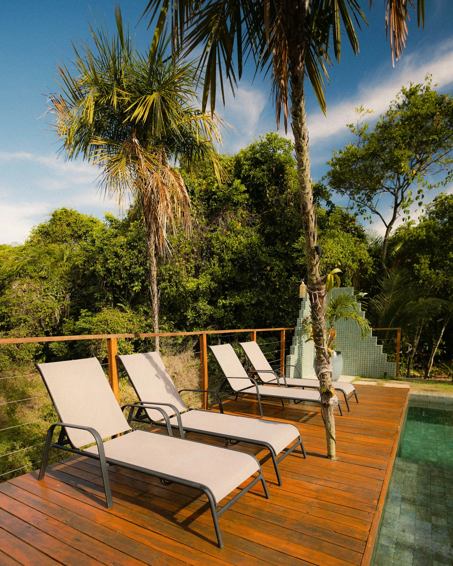 Pool decking